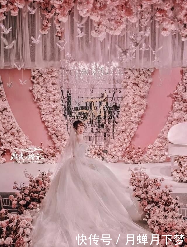  颜值■粉色系，是不是你梦中的神仙颜值婚礼