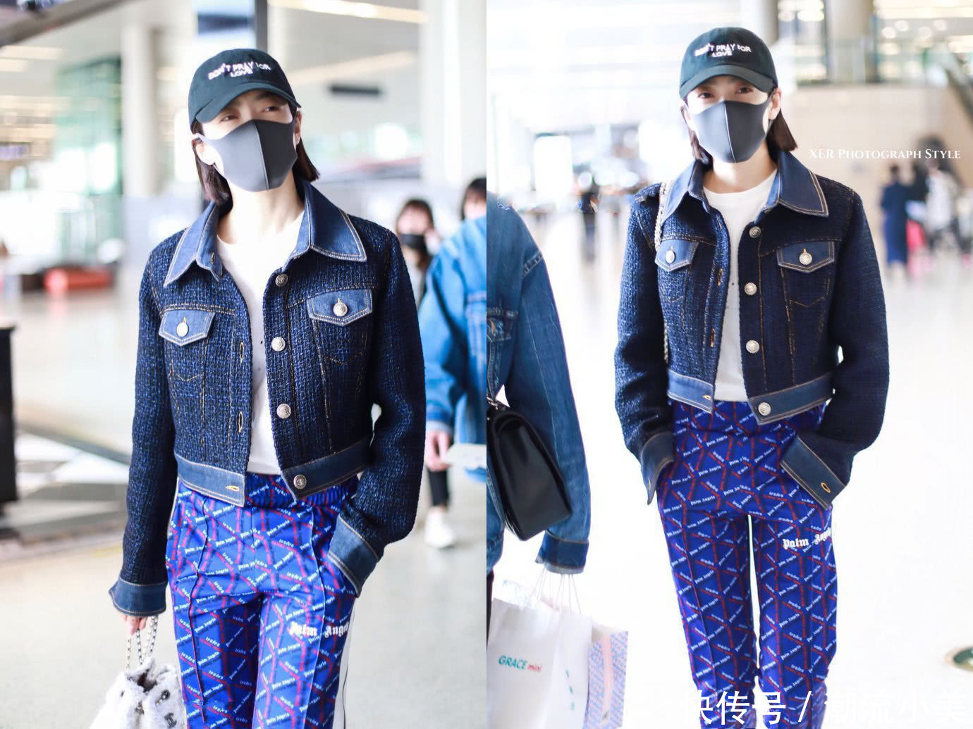 宋茜胆真大，挑战盔甲皮衣耍性感，网友：撑不起来好尴尬！