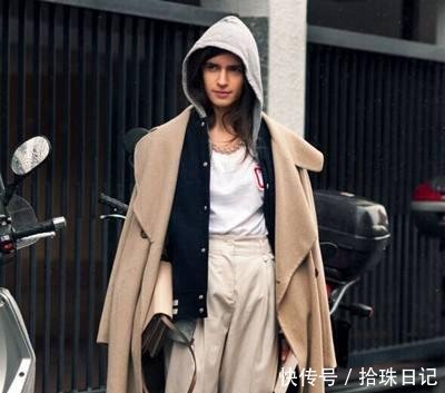  #宽松的版型#今年春天不要错过杏色穿搭，可盐可甜，百搭且不挑人