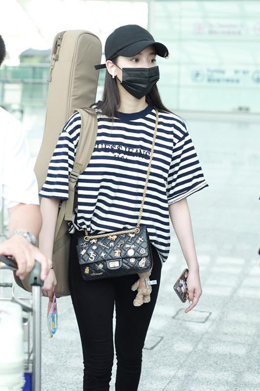 167的欧阳娜娜撞上167的杨幂，终于明白腿直和腿细哪个更重要了