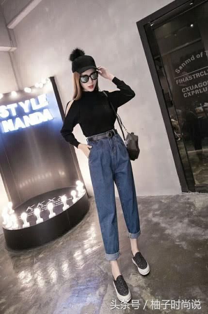 2018秋季流行这几款牛仔裤，紧致又好看，筷子腿太惊艳