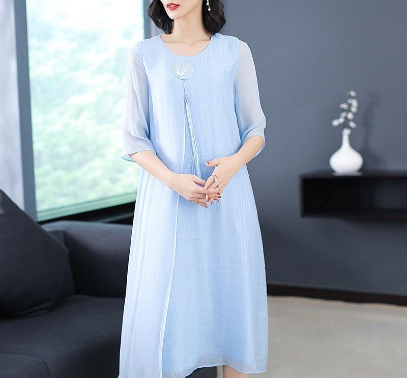 天越来越热，换上“雪纺连衣裙”，舒爽超透气，走路都带风