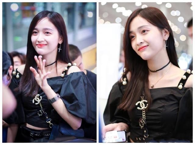 回团首次现身机场，吴宣仪看似低调一身竟值10万，真“富婆”无疑