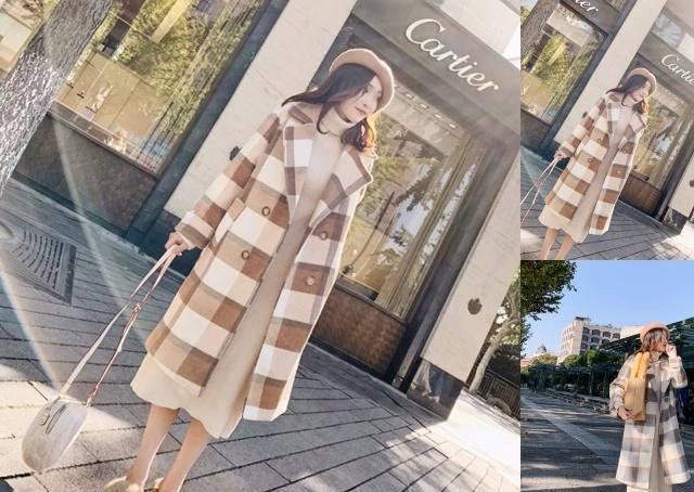 #大衣#2019年入手一件双排扣大衣,让你气场全开,好时髦!