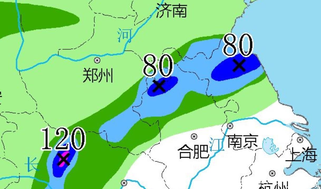  「安徽」河南 安徽 江苏！大面积降雨连下三天！中到大雨暴雨将