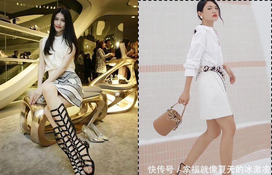  『女人味』让人又爱又恨的绑带凉鞋，怎么搭配才好看？注意两点，尽显女人味