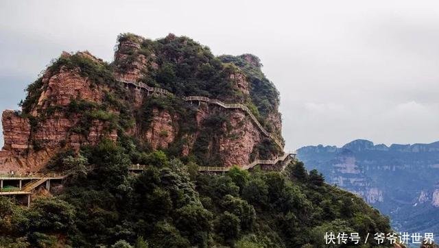 河北境内这座山，绝壁天险，奇石林立，奇特的丹霞地貌惊艳了游客