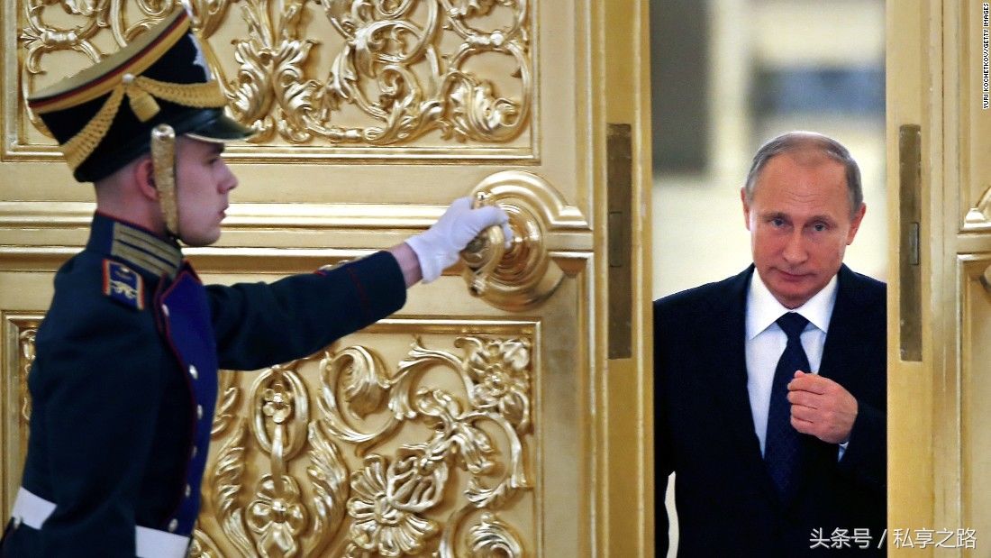 俄罗斯总统普京的一组工作照片
