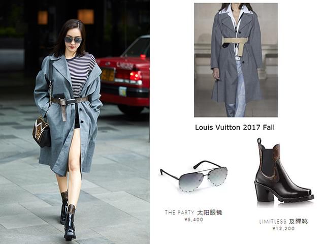 “秋雅”王智大热天还穿风衣凹造型，满分气质真的刚生完孩子吗