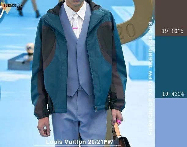  [绿色]20/21秋冬男装周关键色及精彩配色