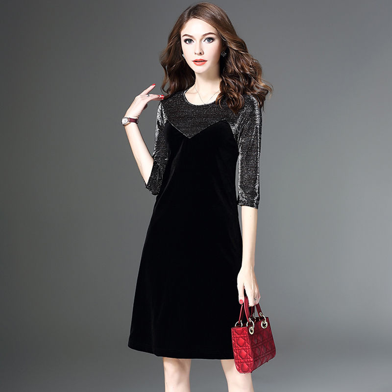 这裙贵就贵了点，比真丝高贵，比旗袍典雅，六零后穿洋气超迷人