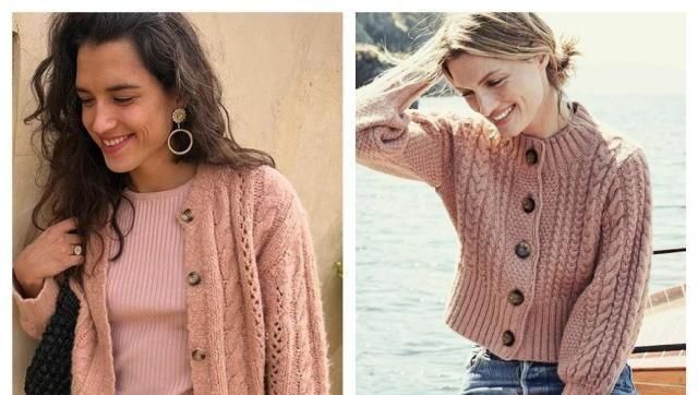  尽显：开衫+牛仔裤这样穿,时髦好看又清新柔美,尽显品味气质