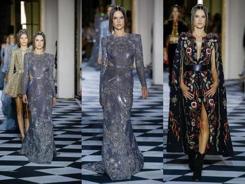 祖海秀场：众腿精登场，超模AA承包开闭场，再现A式优雅台步