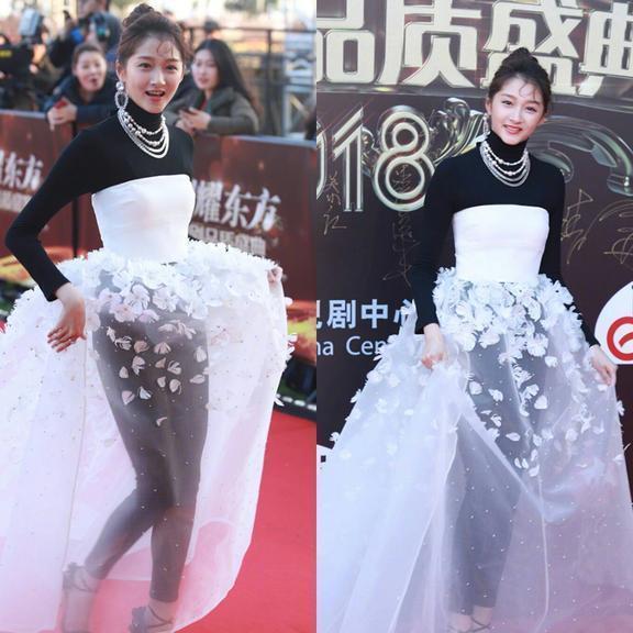 关晓彤终于不再低调，穿露背吊带裙也太惊艳了！网友：新发型给力