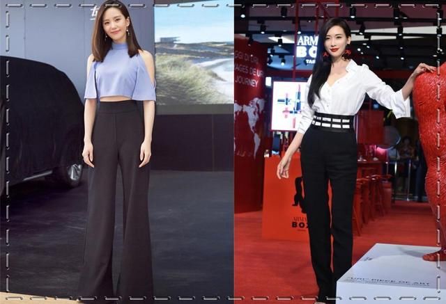 看了刘诗诗的高腰裤，再看林志玲，网友：终于知道胯宽有多痛苦了