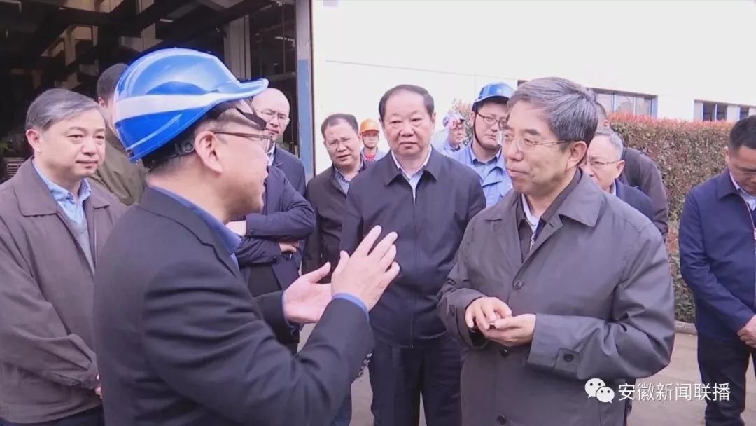 马建堂来皖调研长三角区域一体化发展情况，邓向阳陪同