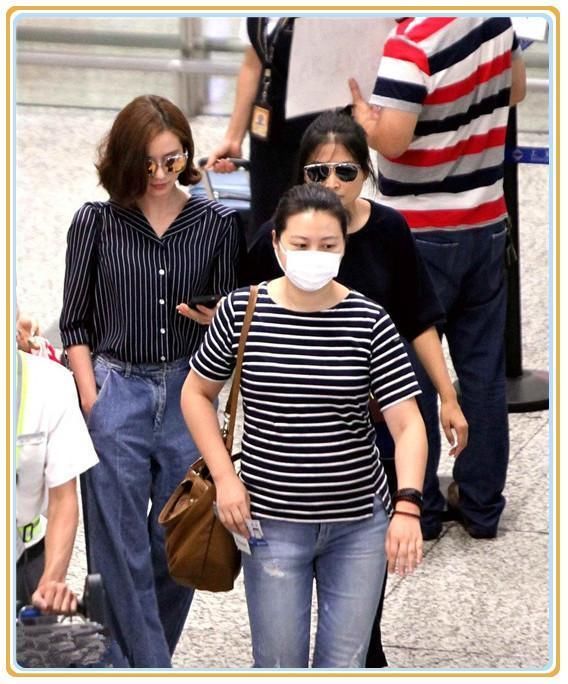 看了刘诗诗的阔腿裤，再看杨丞琳，网友：一个九头身，一个五五分