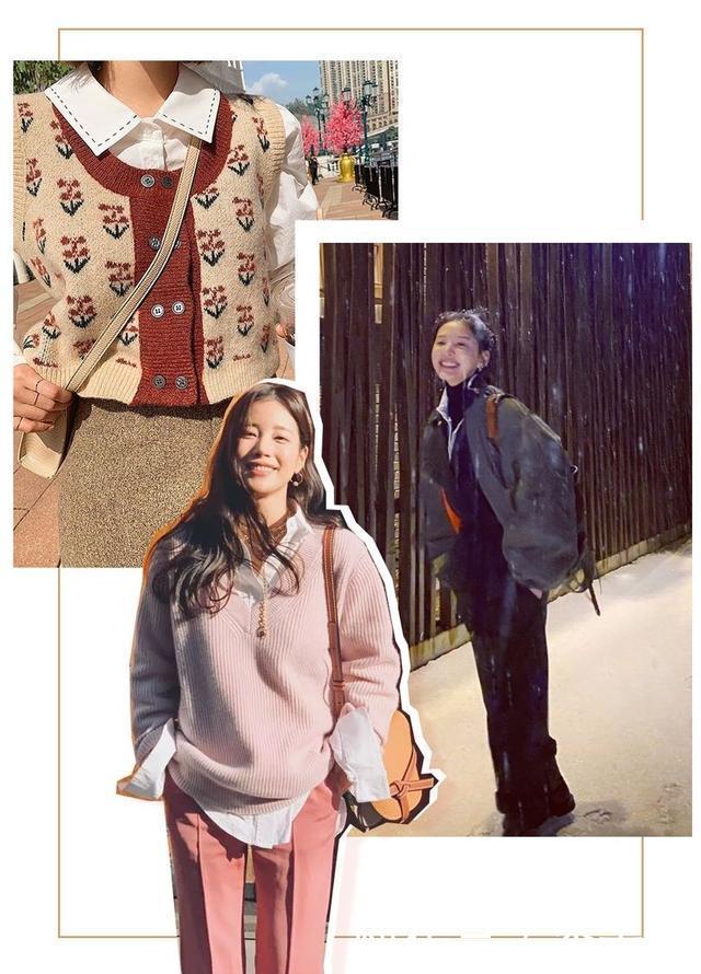 #时髦#春天“衬衫+半裙”,“衬衫+裤子”,气质时髦不费力!