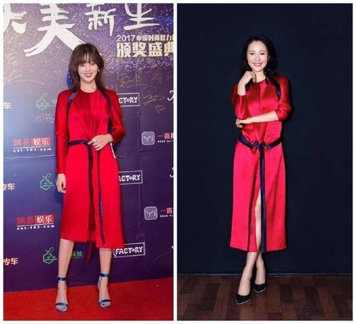 辛芷蕾凭着这双腿赢了不少人,但撞衫关晓彤,输的心服口服!