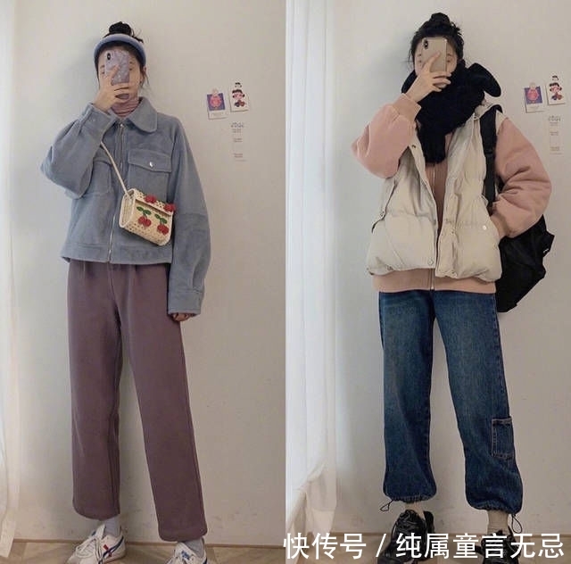 『化身』冬季穿搭要跟上,细节里看品味,化身盐甜女孩去撩男神!