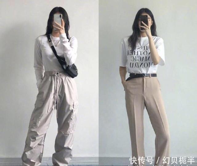『针织开衫』早就不流行露脚踝了!今春拖地裤最显腿长,hold住全场