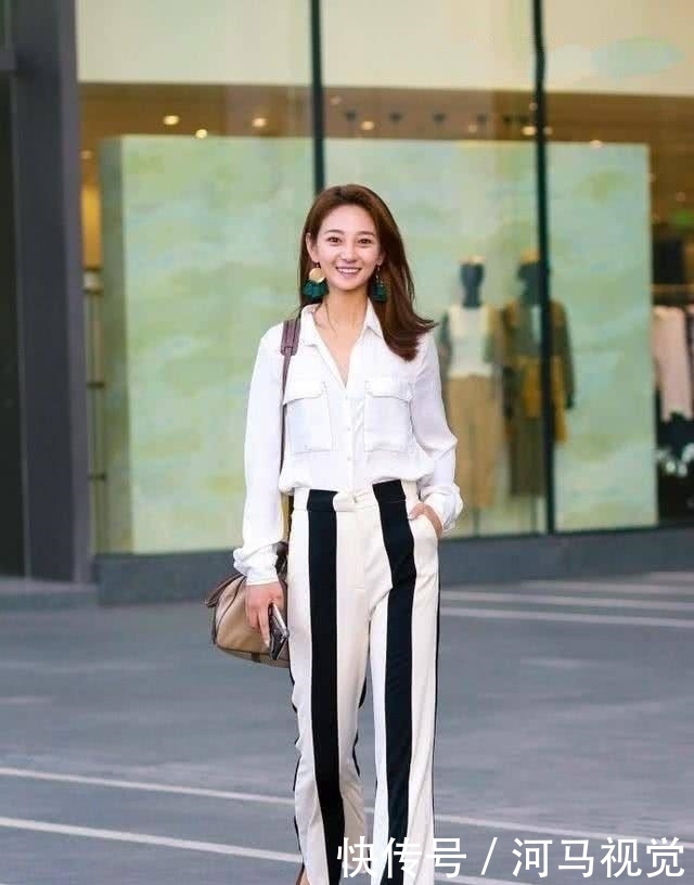 清爽■街拍:清爽大方看起来甜美又减龄,美范十足显你靓丽的好身姿