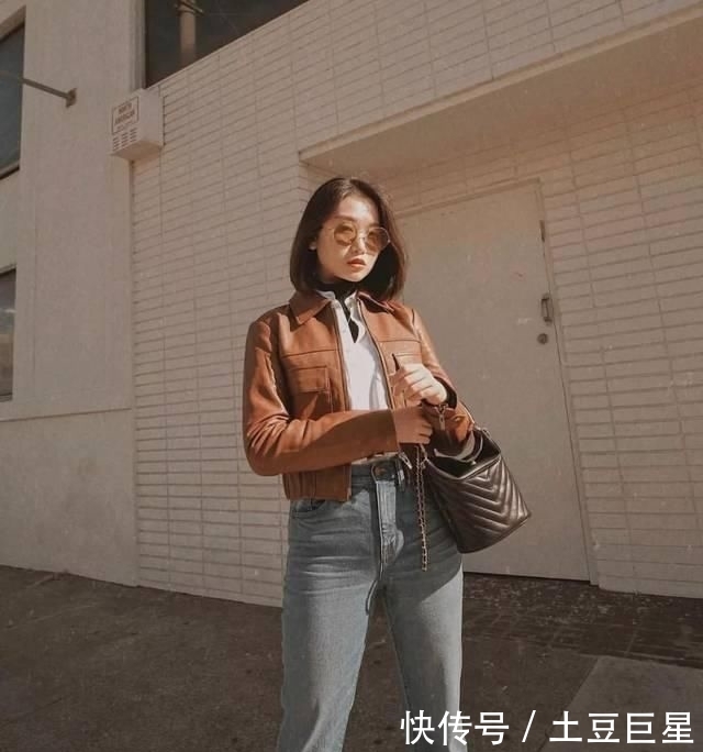 『时髦』衬衫+小高领的搭配=开春最流行的穿搭!