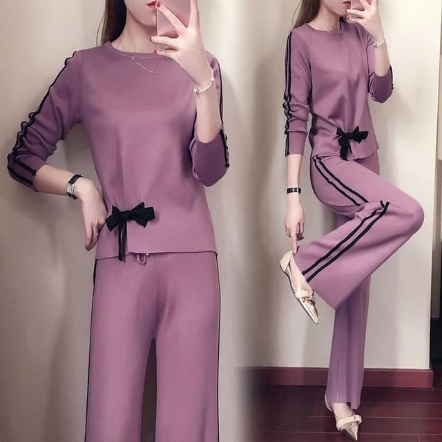 小个子女人别穿长裤,新出秋季套装,显档次又漂亮,美的先人一步