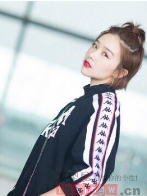 清新甜美瓜子脸发型 轻松打造时尚女神范