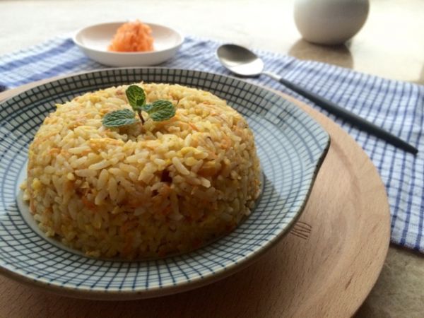  「黑椒」黑椒胡萝卜蛋炒饭