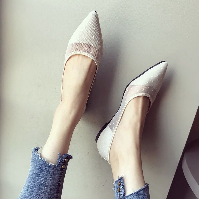 坐办公室的女人，尽量少穿凉鞋，寒气太重!穿这样的单鞋舒适好看