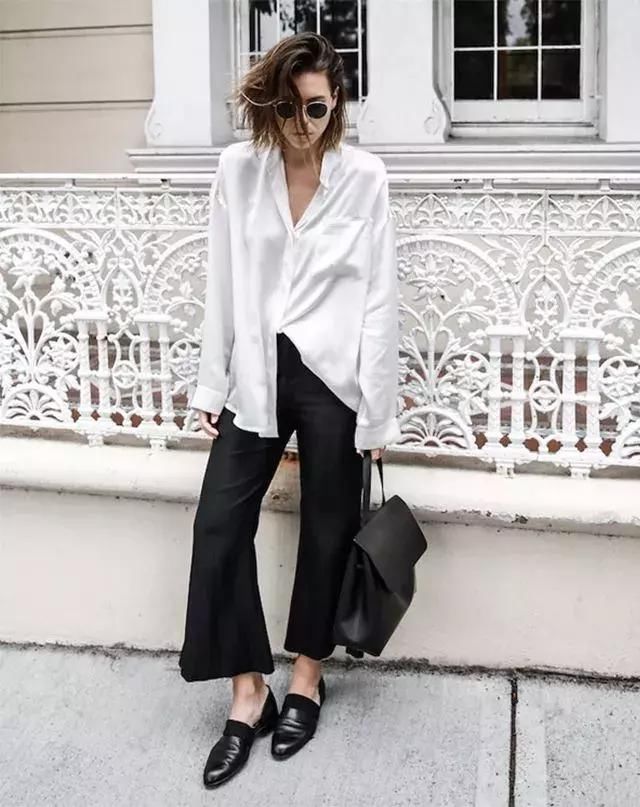 九分裤给我剪了一刀之后，发现搭配什么都巨好看！