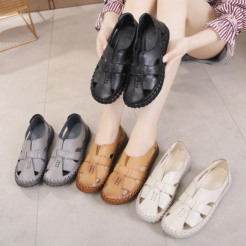 70后别穿凉鞋了,今年巨火的“瓢鞋”,透气舒服好穿时髦不累脚