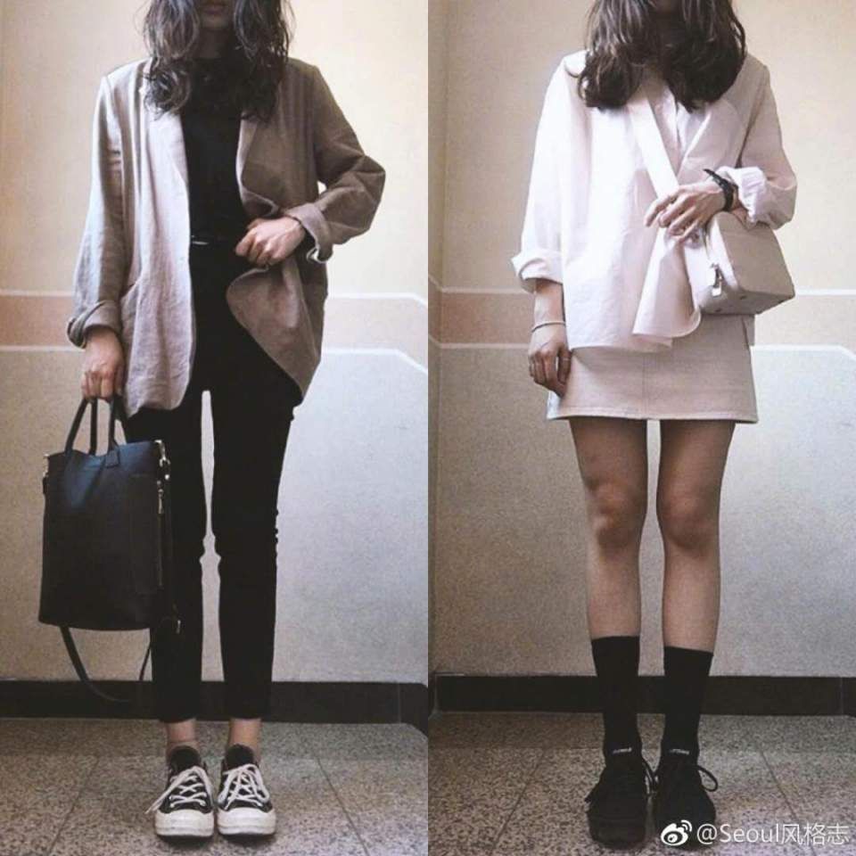 18款舒适耐看的初秋简约穿搭示范，细节是提升时尚感的point!
