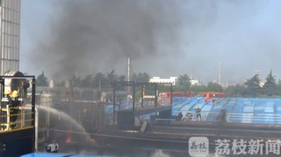 『火灾』中国石化仪征化纤发生火灾 无人员伤亡