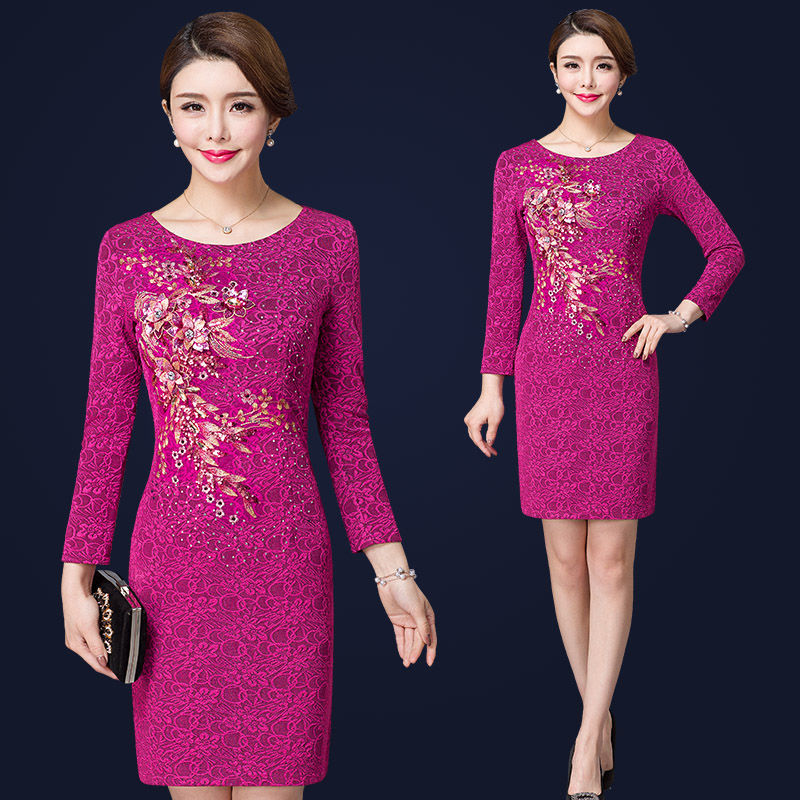 国庆结婚!给妈妈选款高端礼服，让她在婚宴上绽放高贵优雅风采