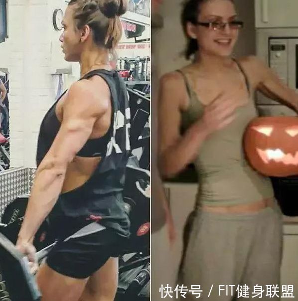 很多女孩都追求苗条身材，而她却在拼命增重增肌！
