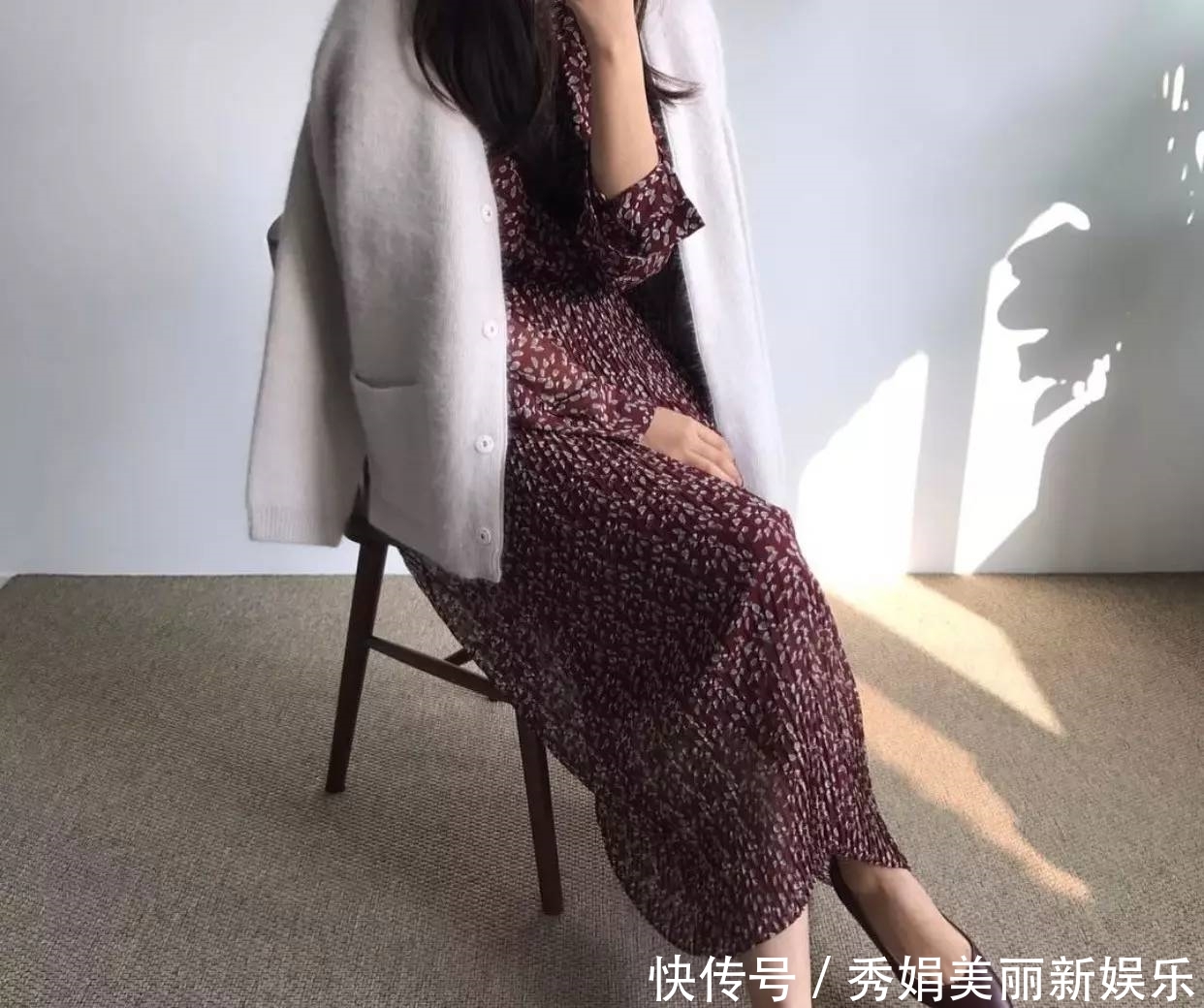 『毛衣』印花穿不好,连娜扎都变土气了,只有get这2点,才能秒变小仙女