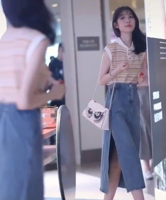  过时|小白裙早就过时了，现在流行“梯子裙”，洋气显高，让你轻松十倍