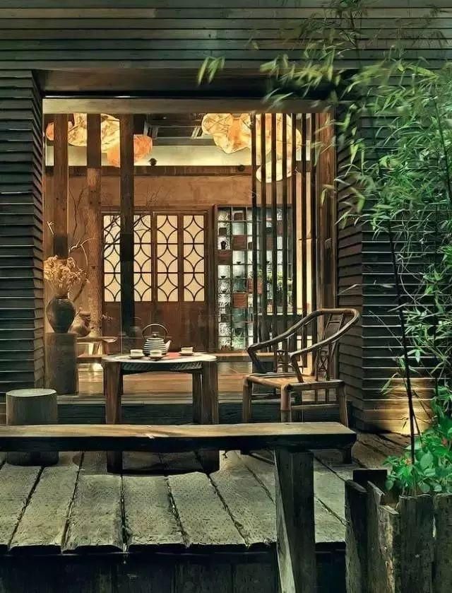 真正有钱的人，都喜欢造中式庭院，风雅还显品味，美的像桃园一样