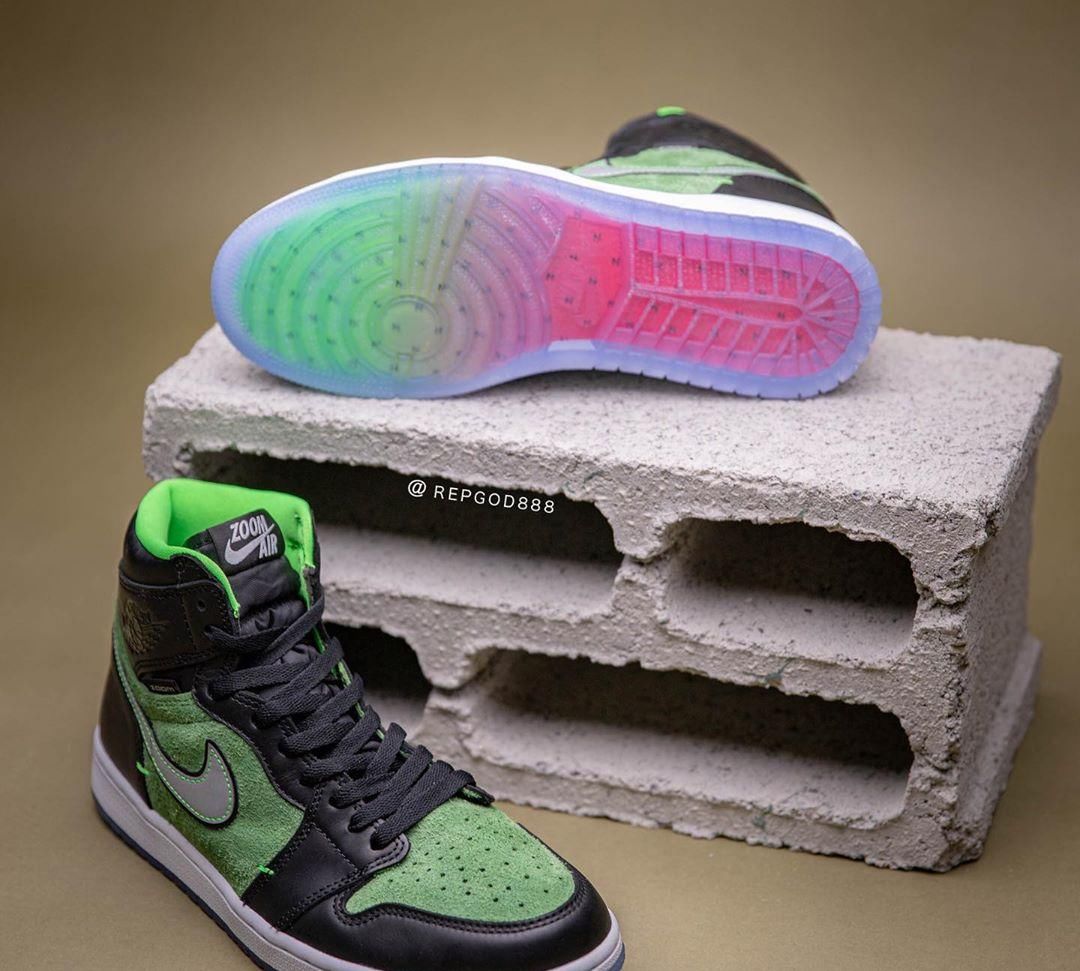  「曝光」全新Air Jordan 1 Zoom上脚首次曝光！看完又真香了