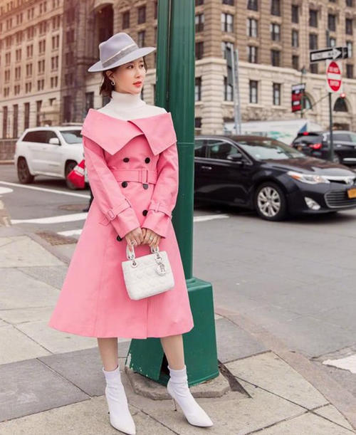 舒畅真会穿,一条蕾丝裤竟穿出了两米的气场,网友:小个子的逆袭