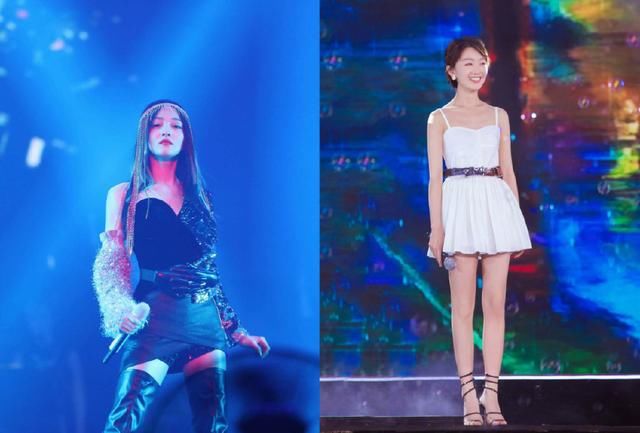 当36岁张韶涵撞衫26岁周冬雨，网友：女神和女儿的既视感