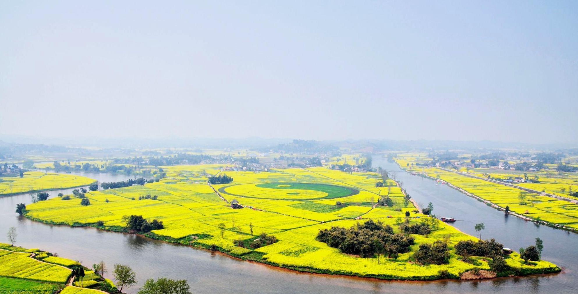  #景点#中国“最美”的4个赏油菜花景点，没有婺源，都很小众