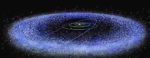 在太空中太阳系其实是一个很不起眼的行星系,但是它却孕育了地球的文明