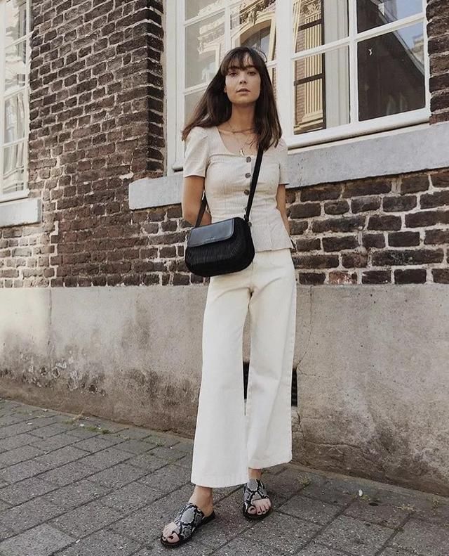 关于白色牛仔裤，这些是时尚博主没告诉过大家的搭配心机