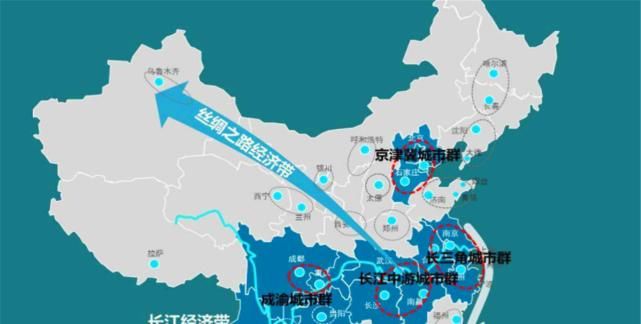  「城市群」中国5大城市群，第三名角逐火热，这2个城市群或将后