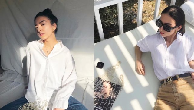  [叠加起来]女生白衬衫的搭配有什么推荐?