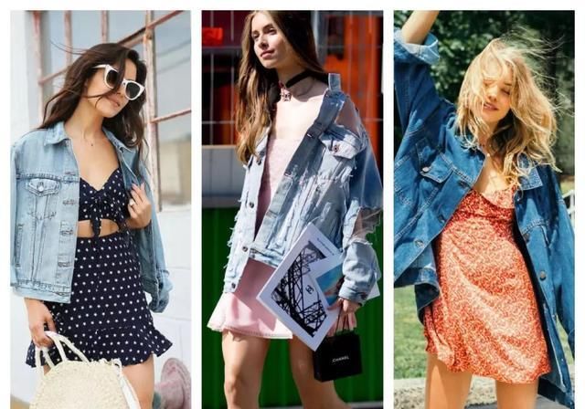  「搭配算」大衣早该收起来了，今年时髦精都在穿“牛仔外套”，轻松美到犯规