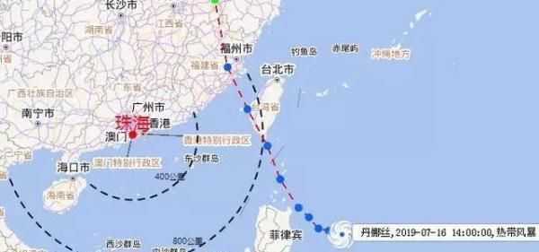 第5号台风“丹娜丝”生成，预测路径大曝光！高温+暴雨突袭珠海！